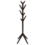 Margaret Solid Wood Coat Rack Clothing Hanger Cappuccino | Brown | Cappuccino | 983273