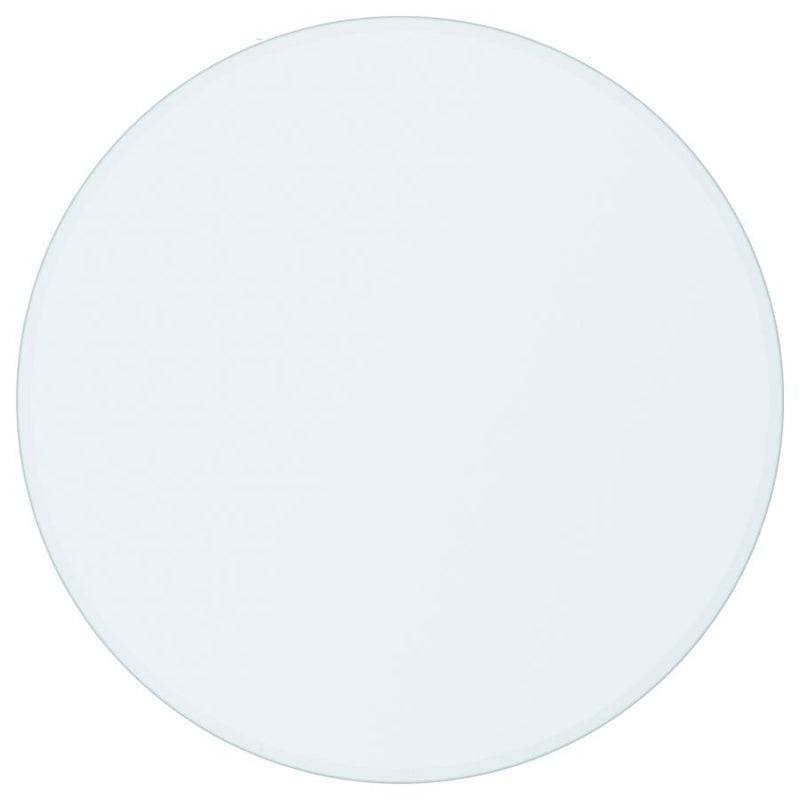 Glass Tops 48-inch 6mm Round Clear Tempered Glass Top