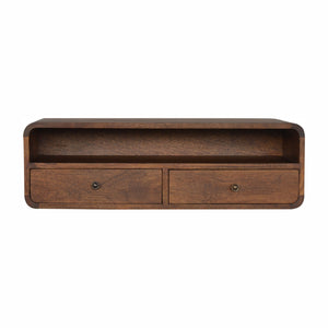 Aluna Floating Chestnut Open Console