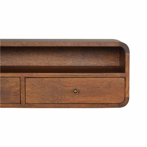 Aluna Floating Chestnut Open Console