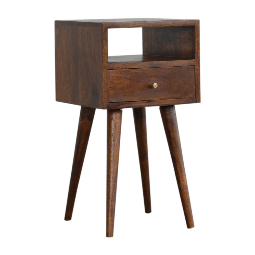 Aluna Mini Chestnut Nightstand
