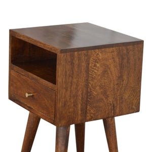 Aluna Mini Chestnut Nightstand