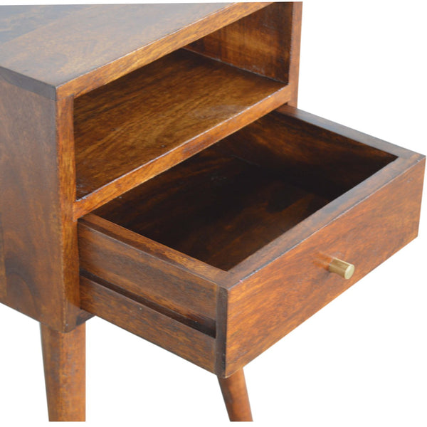 Aluna Mini Chestnut Nightstand