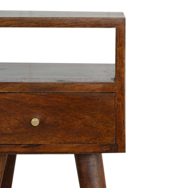 Aluna Mini Chestnut Nightstand