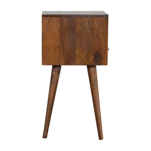 Aluna Mini Chestnut Nightstand
