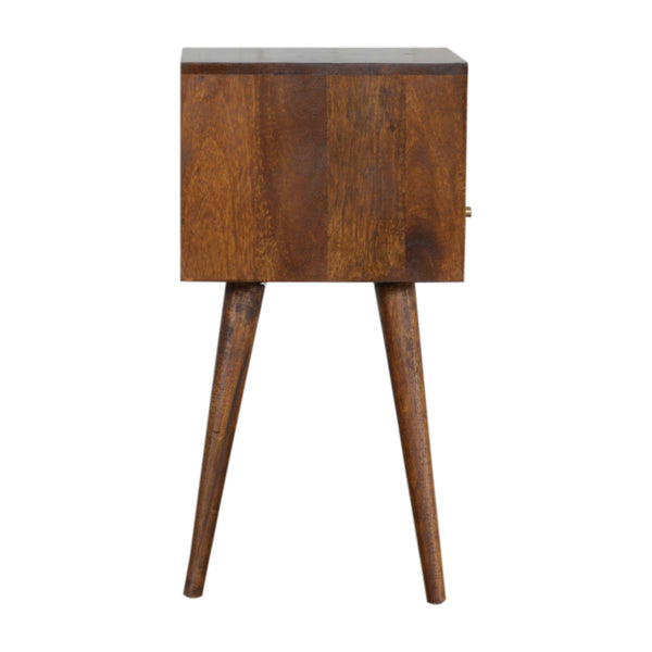 Aluna Mini Chestnut Nightstand