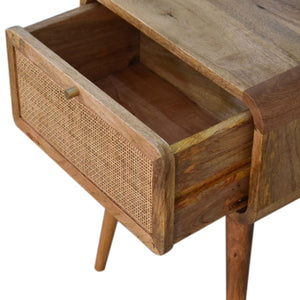 Aluna Mini Woven Nightstand