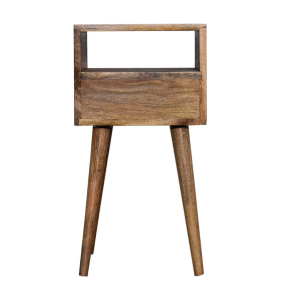 Aluna Mini Blue Hand Painted Nightstand