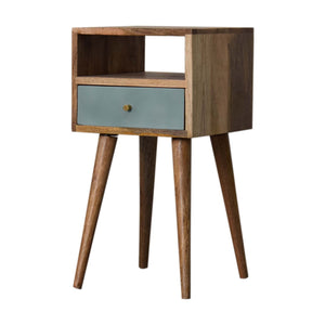 Aluna Mini Duck Egg Painted Nightstand
