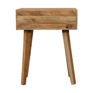 Aluna Bone Inlay Tapered Nightstand