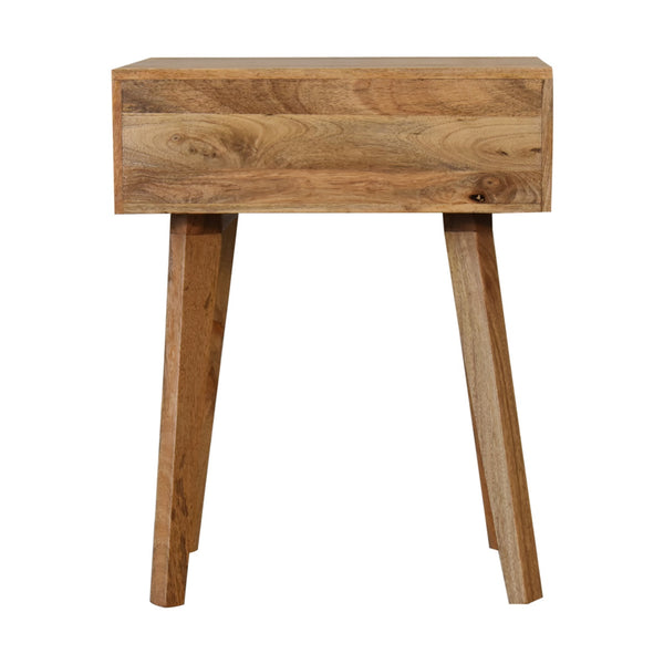 Aluna Bone Inlay Tapered Nightstand