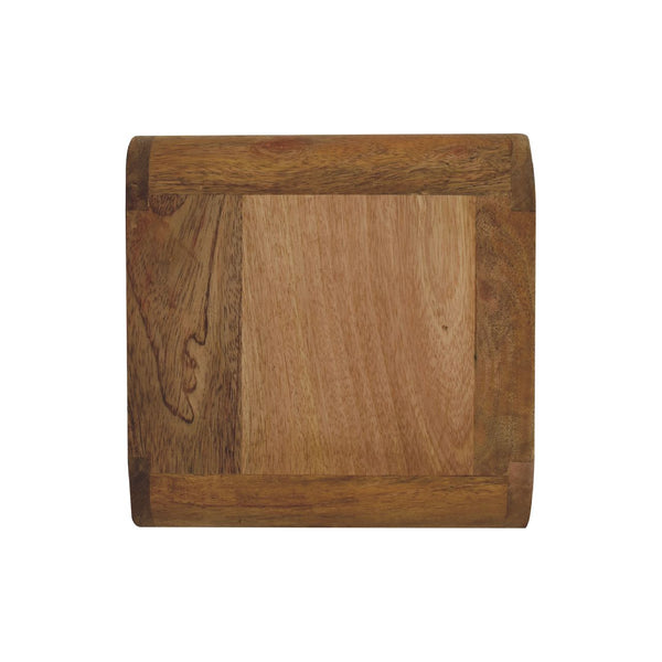 Aluna Mini Curve Oakish Floating Nightstand