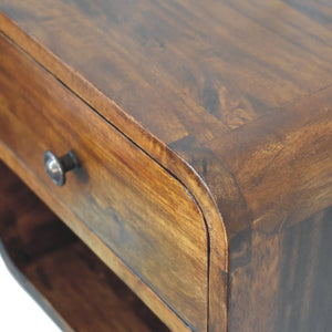 Aluna Mini Curve Floating Nightstand