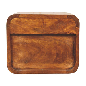 Aluna Mini Curve Floating Nightstand