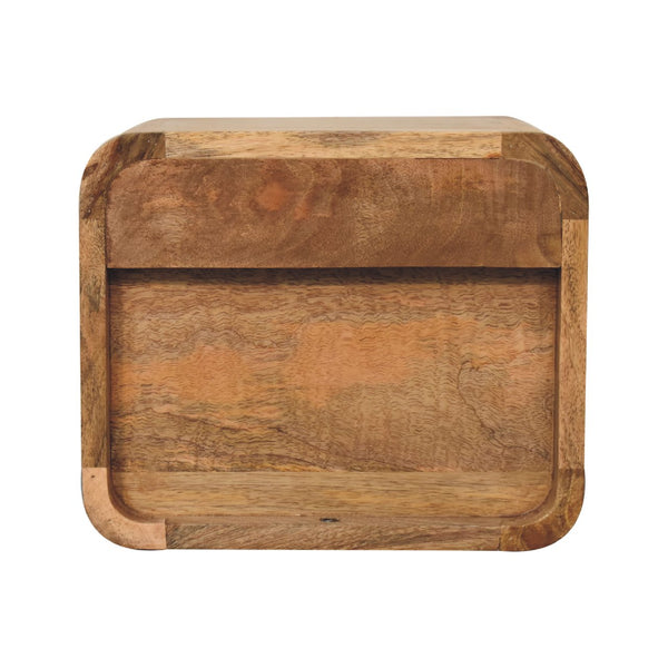 Aluna Mini Oakish Floating Open Nightstand
