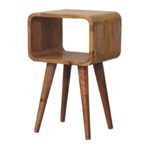Aluna Mini Curved Open Nightstand