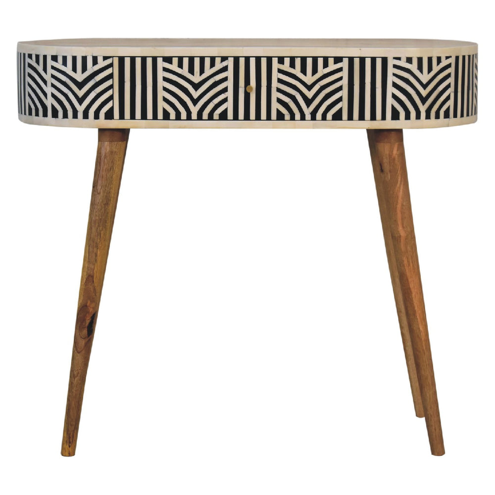 Aluna Edessa Bone Inlay Console Table