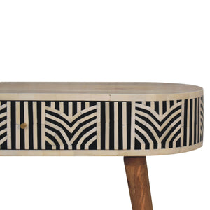 Aluna Edessa Bone Inlay Console Table