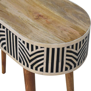 Aluna Edessa Bone Inlay Console Table