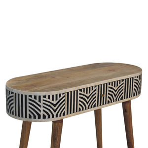 Aluna Edessa Bone Inlay Console Table