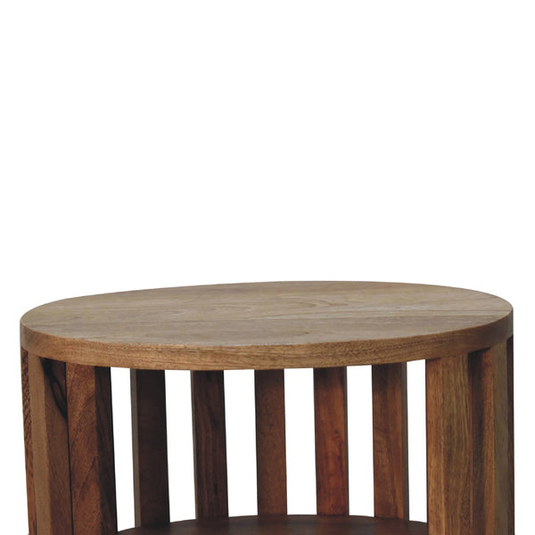 Aluna Ariella Double Shelf Nightstand