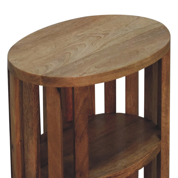 Aluna Ariella Double Shelf Nightstand