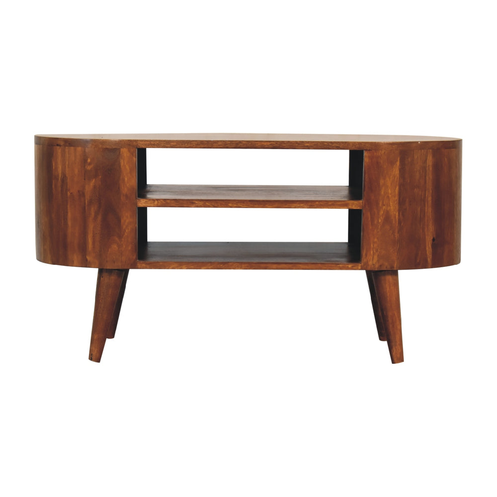 Aluna Cortez Chestnut TV Stand