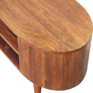 Aluna Cortez Chestnut TV Stand