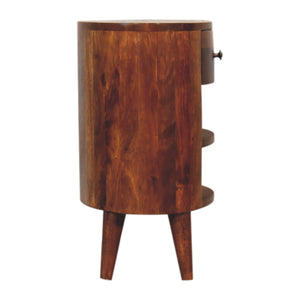 Aluna Cortez Chestnut Nightstand