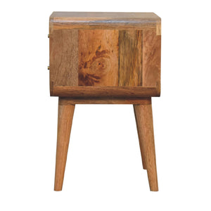 Aluna Close-knit 2 Drawer Nightstand
