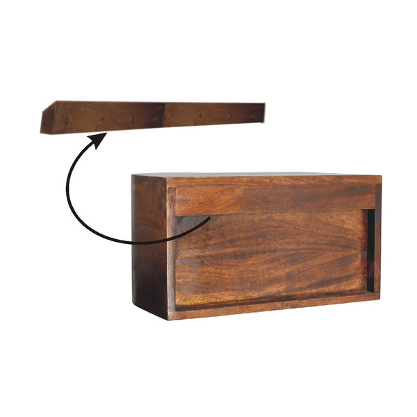 Aluna Lunar 2 Drawer Floating Nightstand