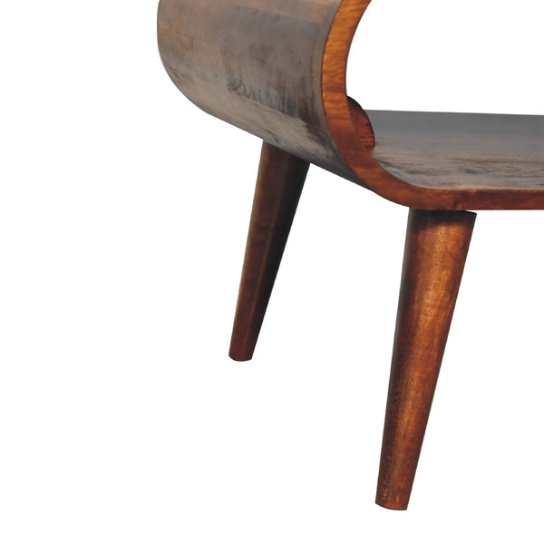 Aluna Open Chestnut Coffee Table