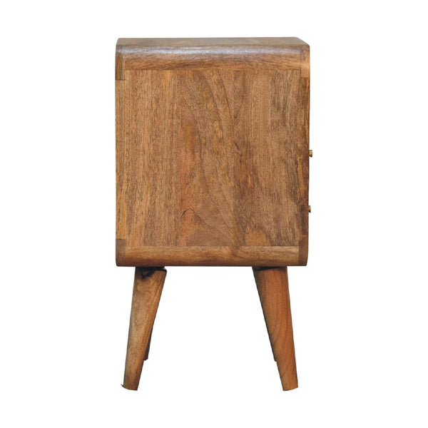 Aluna Mini Lille Curved Nightstand