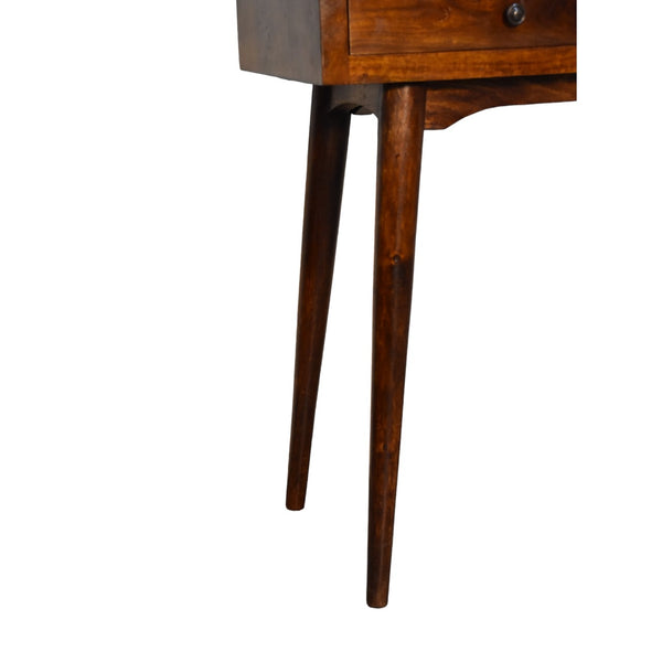 Aluna Chestnut Hallway 2 Drawer Console Table