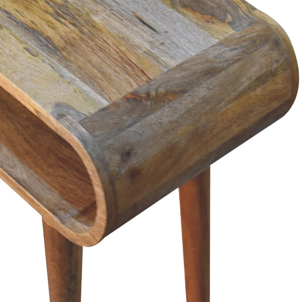 Aluna Amaya Oakish Nordic Style Console Table