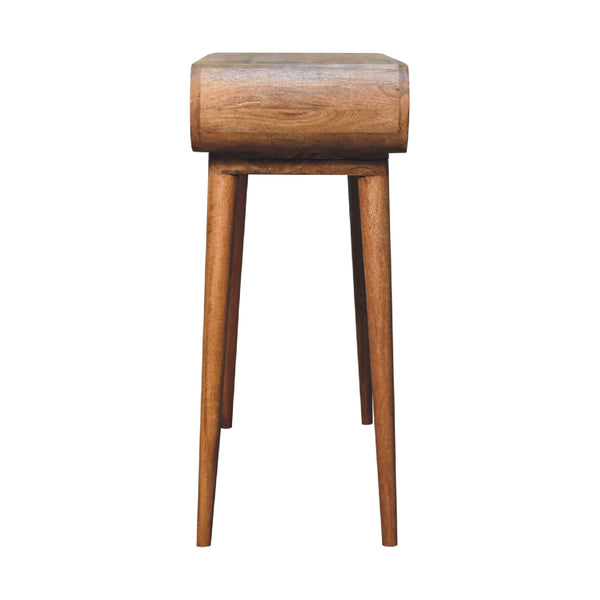 Aluna Amaya Oakish Nordic Style Console Table