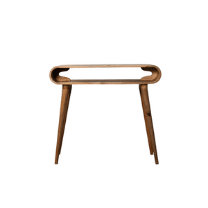 Aluna Amaya Oakish Nordic Style Console Table
