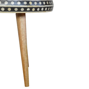 Aluna Small Dotted End Table