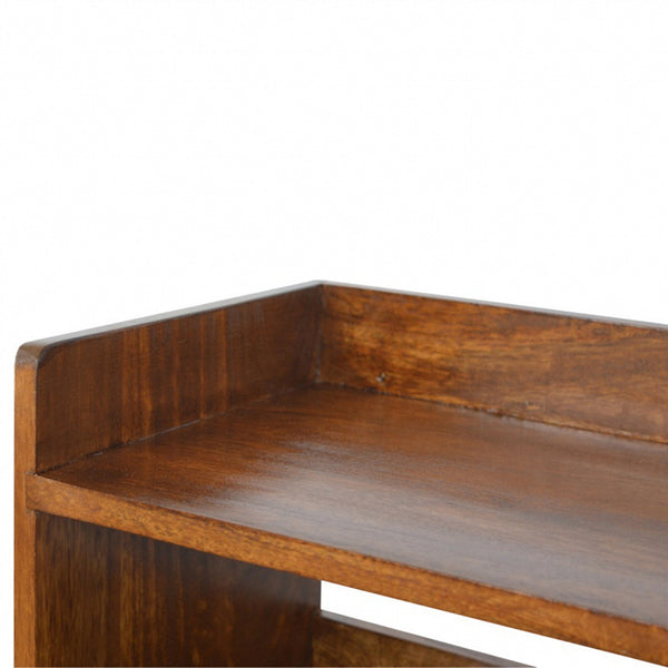 Aluna Chestnut Nordic Storage Bench